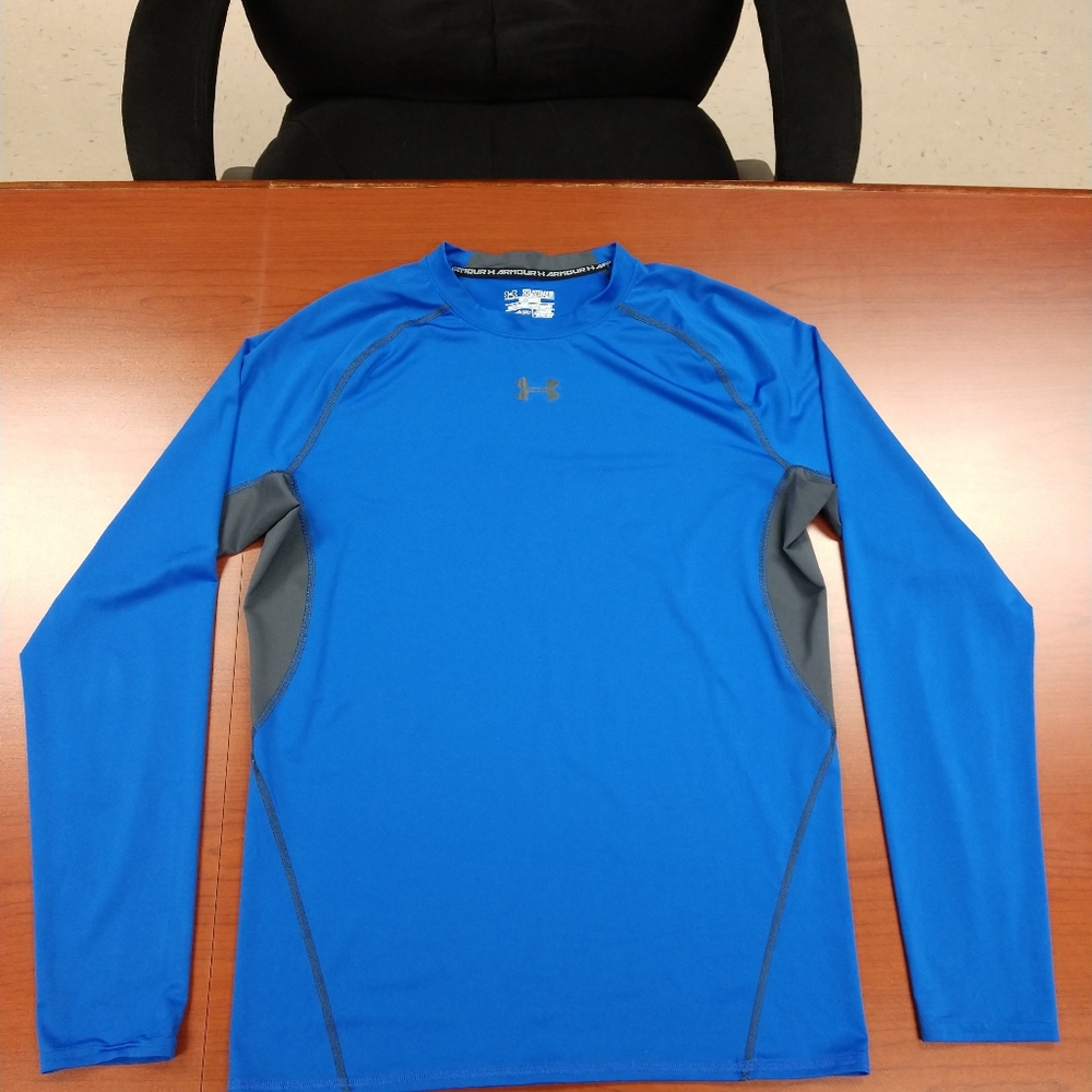 Blue Under Armour XXL Compression Shirt